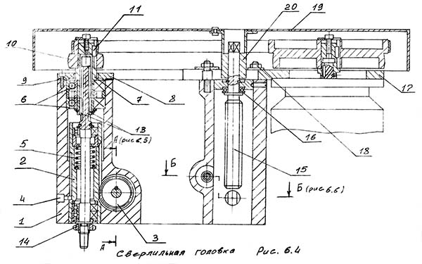 Конструкція свердлильного настільного верстата 2Д103п Конструкція свердлильного настільного верстата 2Д103па
